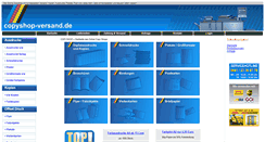 Desktop Screenshot of copyshop-versand.de