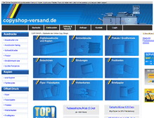 Tablet Screenshot of copyshop-versand.de